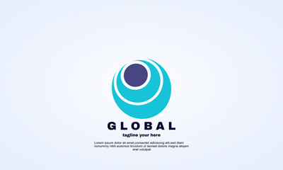 awesome global market design globe illustrator