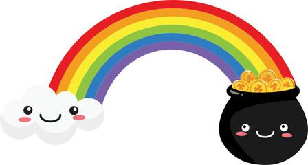 St Patrick's Day rainbow