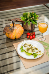 Delicious Sweet Bakery Patisserie Coffee Food Menu Gourmet Meal Dessert Chocolate Strawberry Lemon Flour Cake Pie Piece Chicken Fry Cheese Pizza Bread