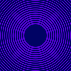 Violet radial concentric stripes. Vector illustration. Trendy design element for frame, logo, tattoo, sign, symbol, web, prints, posters, template, pattern and abstract background