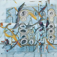 Abstract art background with watercolor. Beautiful Natural Luxury. Tender and dreamy wallpaper.	