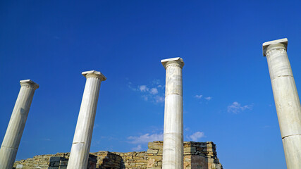 ruins of ancient greek temple