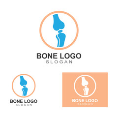 Bone logo icon vector design template illustration