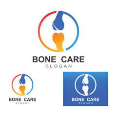 Bone logo icon vector design template illustration