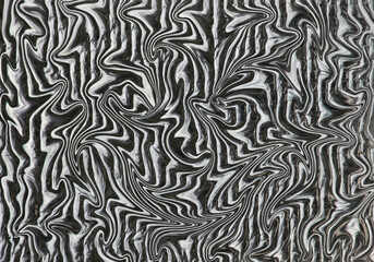 Abstract background black and white Liquid Marble Maze Texture or striped Thailand background.