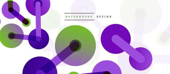 Network concept abstract background. Dots connection. Big data idea. Business template for wallpaper, banner, background or landing