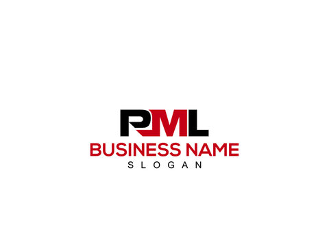 Initial letter PML logo, Colorful pm Icon Logo Design