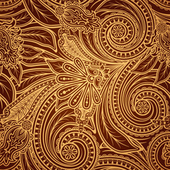 Seamless Gold Pattern 05