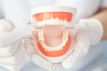 歯科衛生士さん治療イメージ01 - obrazy, fototapety, plakaty