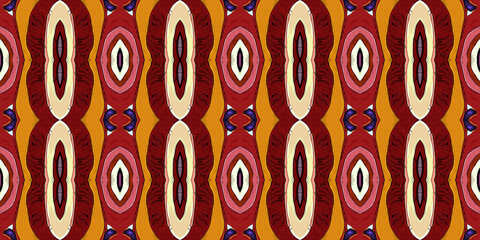 Beautiful abstract ethnic seamless pattern
