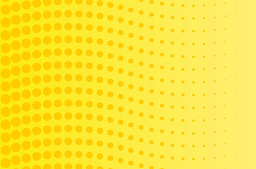 Wavy lines of yellow dots on a yellow gradient background - 477812872