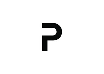 P logo design concept, P Logo Design Template Vector Graphic	