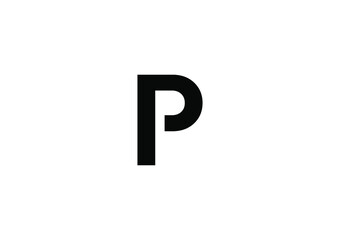 P logo design concept, P Logo Design Template Vector Graphic	