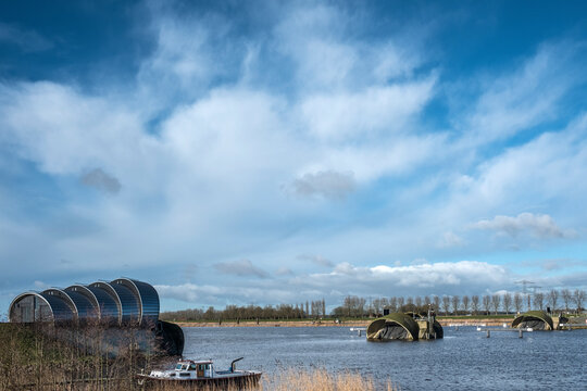 Balgstuw Ramspol, Flevoland Province, The Netherlands