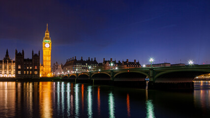 houses of parliament with Big Ben in London
