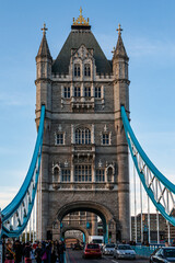 The Tower Bridge of London in England