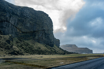 road in the mountains Iceland