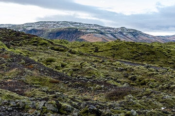 landscape in the mountains Iceland