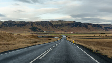 Fototapeta na wymiar Iceland road