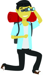 photographer with camera