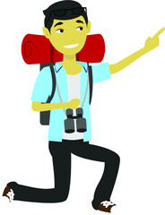 illustration of a person in a suit