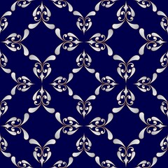 Blue  texture with a seamless pattern..Universal delicate background for graphic design.