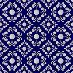 Blue  texture with a seamless pattern..Universal delicate background for graphic design.