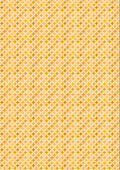 Motif damassé doré sur fond blanc – Design baroque symétrique pour papier peint ou textile