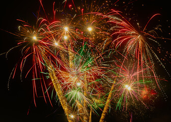 fireworks on new tears eve

