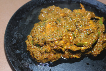 Tawa chicken boneless closeup
