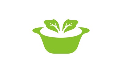 illustration vector graphic of fresh soup ready to serve in a bowl. fit for products, vitamins, herbs, etc.