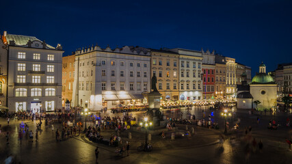 Fototapeta na wymiar Cracow, Main Market Square