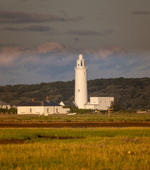 Hurst Point Lighthouse stands at the end of Hurst Spit. Built in 1867 it has helped protect shipping from Hurst Point to the Isle of Wight. 