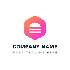 Food service logo, restaurant logo, food logo vector illustration template