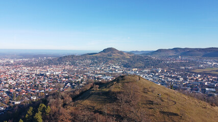 Reutlingen mit Georgenberg im Winter