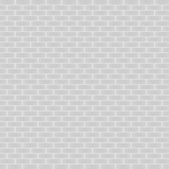 Grey color brick wall building abstract backgrouhd wallpaper backdrop pattern seamless vector illustration