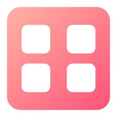 Vector Apps Glyph Gradient Icon Design