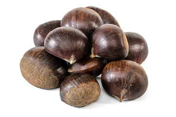 ripe chestnuts