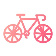 Fototapeta premium Vector Cycle Glyph Gradient Icon Design