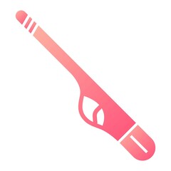  Vector Stove Lighter Glyph Gradient Icon Design