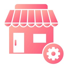  Vector SME Glyph Gradient Icon Design