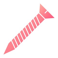 Vector Screw Glyph Gradient Icon Design