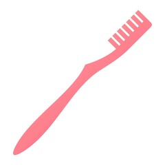 Vector Tooth Brush Glyph Gradient Icon Design