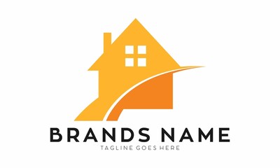 Future real estate vector logo