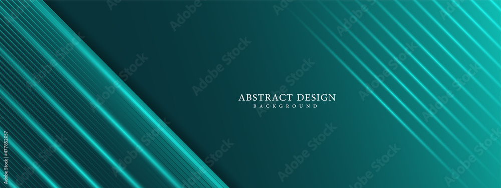 Poster background abstract geometric shape blue vector triangle modern green pattern graphic layer texture 