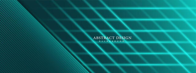 Turquoise green and vector background with net pattern