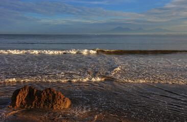 beach at sunset