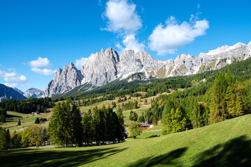 Mountain Pomagagnon near Cortina d'Ampezzo (Italy)