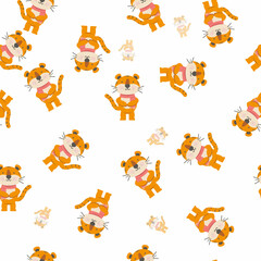 Fototapeta premium pattern with animals