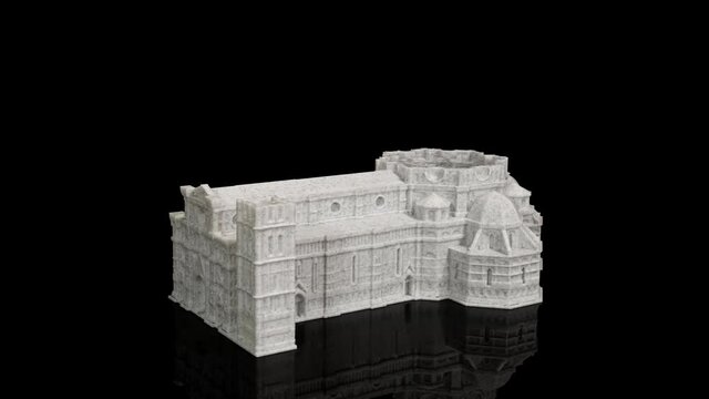3D printing Florence Cathedral timelapse